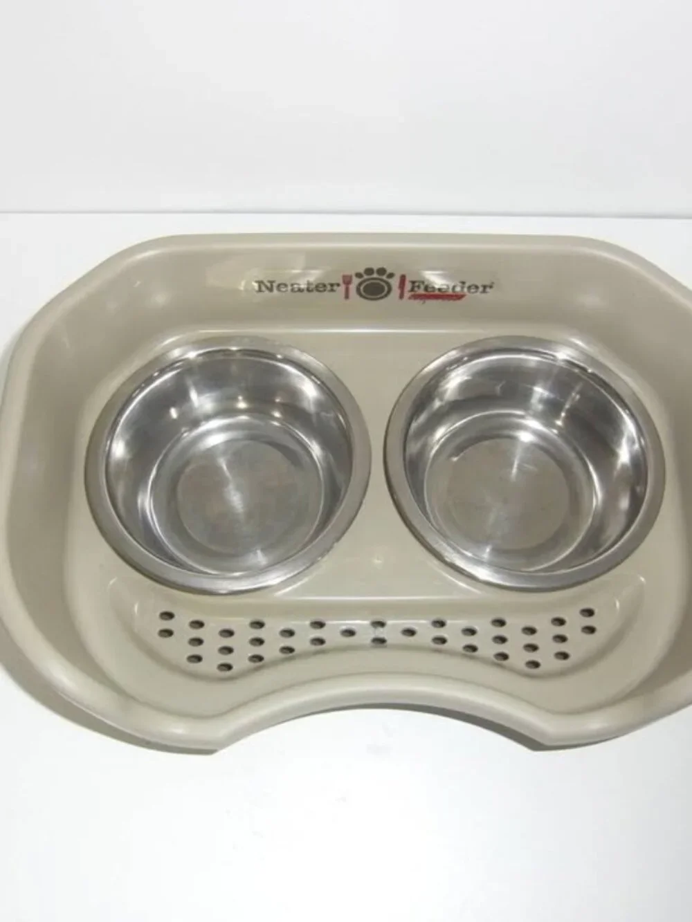 Neater Feeder System for Small Dog, Cat or Puppy - 2 Bowls & Stand
